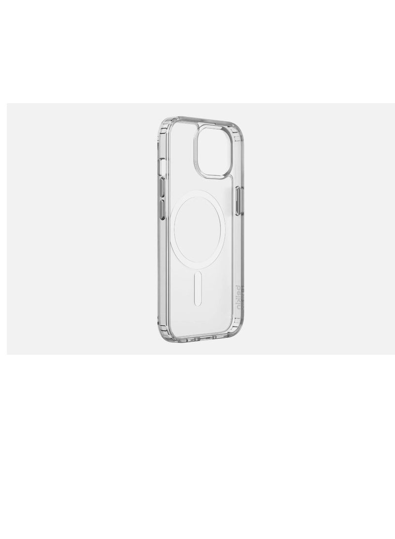 Belkin Sheer Force MagSafe Compatible Phone Case for iPhone 16 with Treated C Clear - Image 2