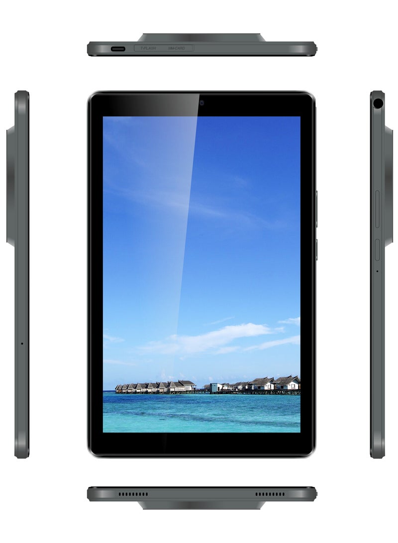 سي آيديا 9-Inch Smart Tablet IPS Screen 5G LTE Single SIM WiFi 8GB RAM 512GB ROM Kids Tab Zoom TikTok Supported Android 13 Slim Tablet PC Black  - Image 3