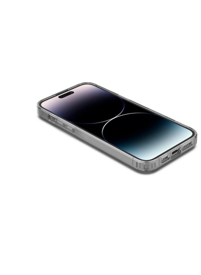belkin - Belkin Sheer Force MagSafe Compatible Phone Case for iPhone 16 pro max with Treated C Clear - Image 1