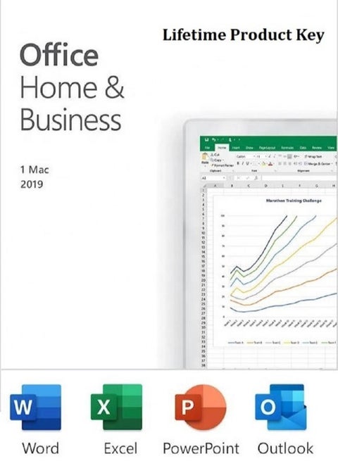 Office 2019 Home and Business Lifetime Subscription for Mac