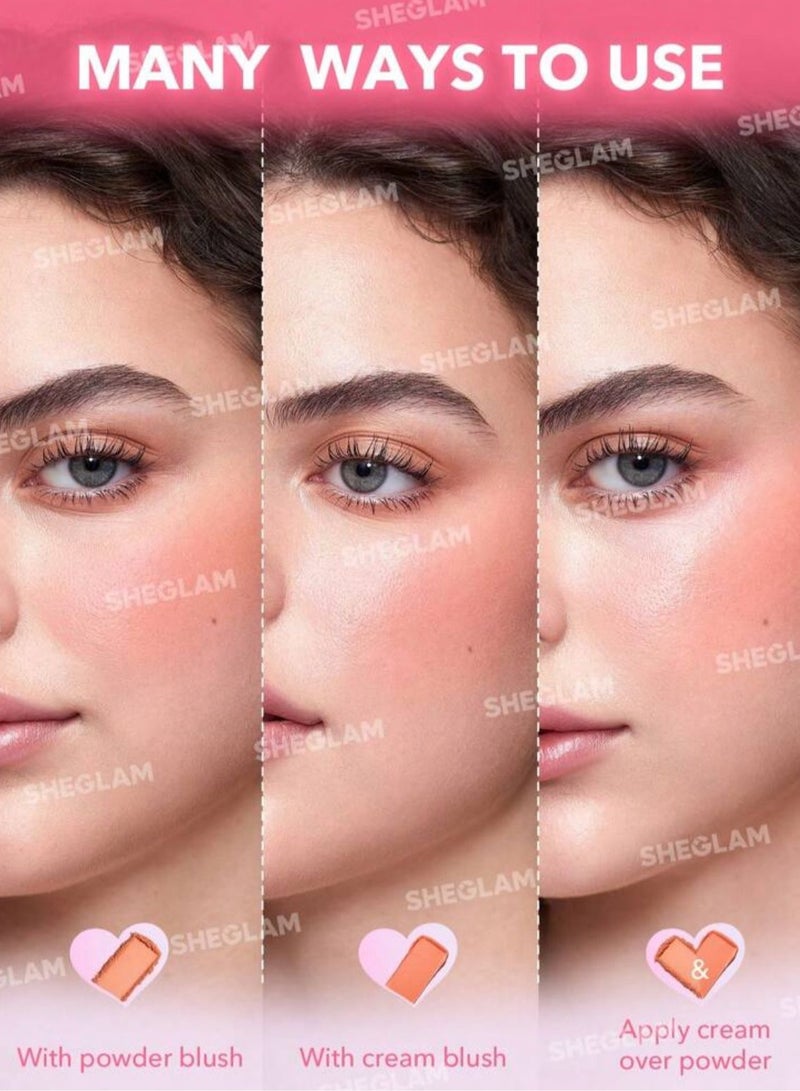 SHEGLAM 2 Cheek Blush Duo Cute-Sicle - Image 5