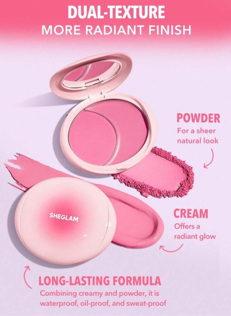 SHEGLAM 2 Cheek Blush Duo Cute-Sicle - Image 2