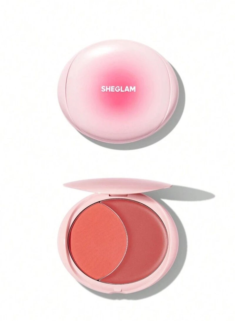 2 Cheek Blush Duo - Cherry Sorbet