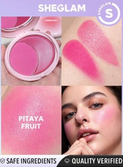 شيجلام 2 Cheek Blush Duo - Pitaya Fruit  - Image 1