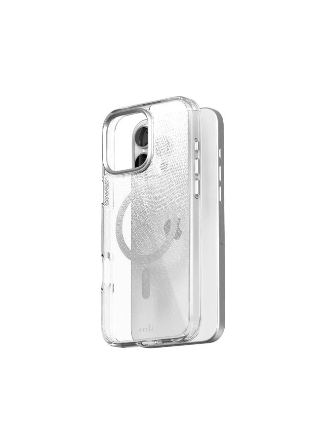 Moshi iGlaze w/ MagSafe Case for Apple iPhone 16 Pro Max 6.9" 2024|  Drop Protection Ultra Thin And Slim Back Cover, Anti-Yellowing, Scratch Resistant, Magnetic Wireless Charging - White - Image 1