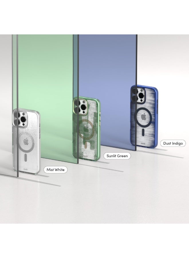 Moshi iGlaze w/ MagSafe Case for Apple iPhone 16 Pro Max 6.9" 2024|  Drop Protection Ultra Thin And Slim Back Cover, Anti-Yellowing, Scratch Resistant, Magnetic Wireless Charging - White - Image 3