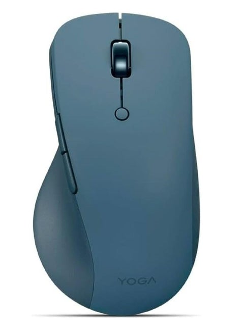Yoga Pro Mouse, Dual Device Connectivity, Blue Optical Sensor Technology, Bluetooth, Tidal Teal Tidal Teal