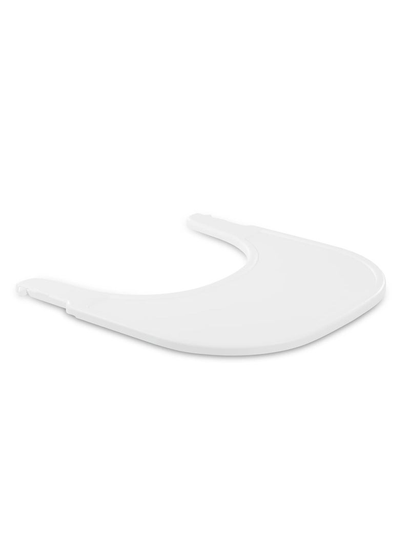 هوك - Alpha Click-On Tray Click Tray Only Compatible With Wooden High Chairs Alpha+ And Beta+, White - Image 1