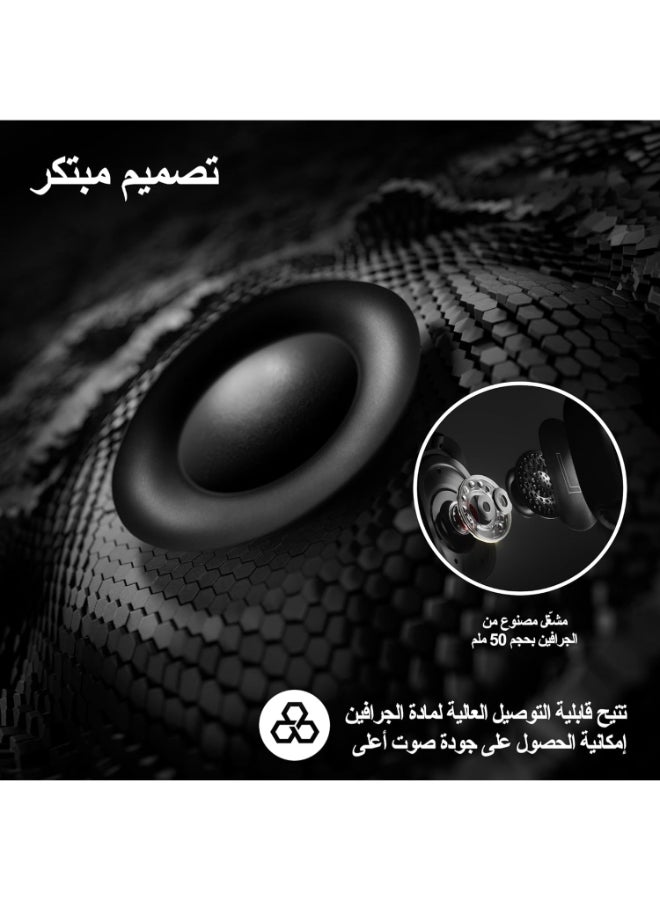 Logitech G PRO X 2 LIGHTSPEED Wireless Gaming Headset, Detachable Boom Mic, 50mm Graphene Drivers, DTS: X Headphone 2.0—7.1 Surround, Bluetooth/USB/3.5mm Aux, for PC, PS5, PS4, Nintendo Switch - White - Image 4