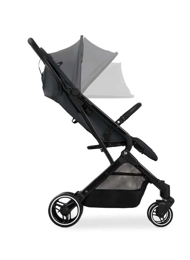 هوك Travel N Care Plus Travel Buggy With Reclining Function, Small Foldable Black