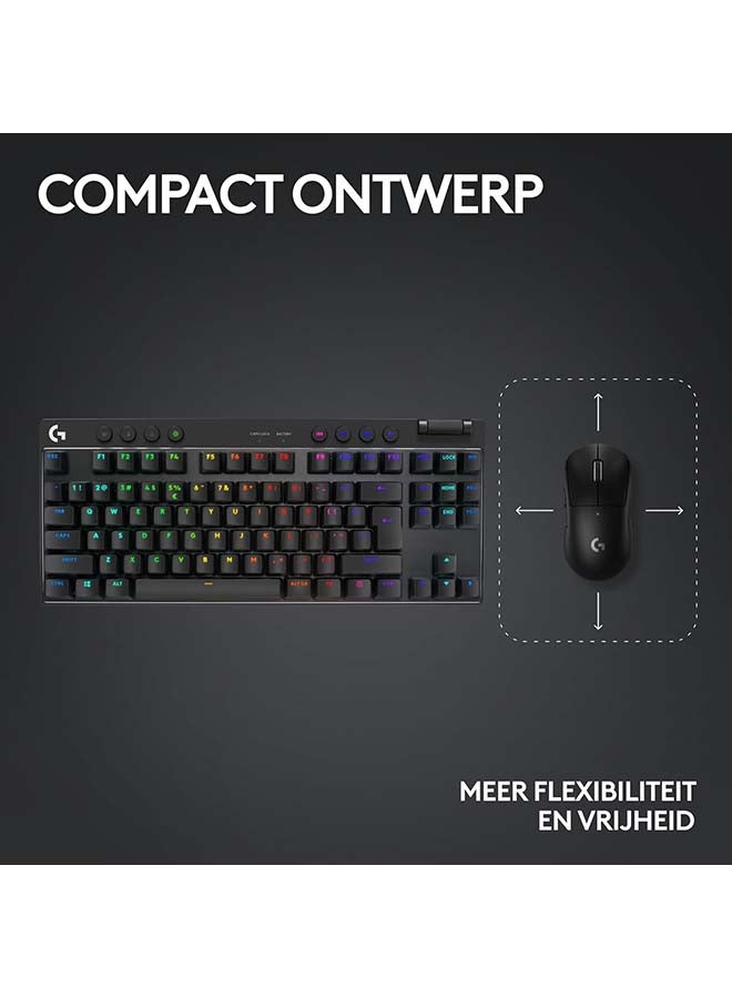 لوجيتيك Pro X Tkl Lightspeed Black  - Image 4
