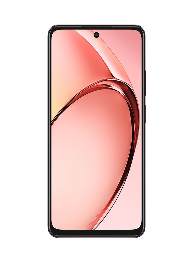 OPPO A3X Dual SIM Nebula Red 4GB RAM 128GB 4G LTE - Middle East Version With Earphones  - Image 2