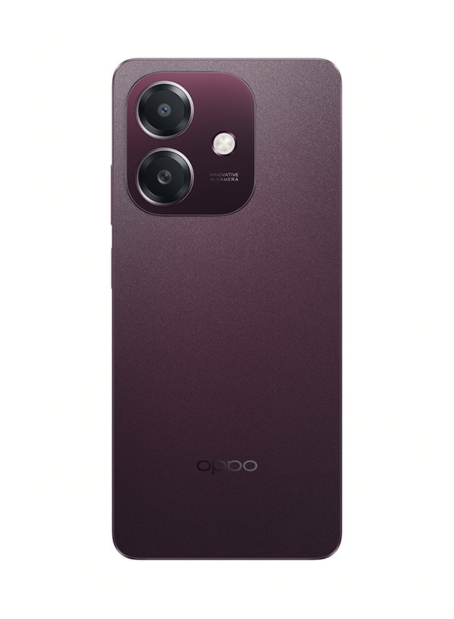 OPPO A3X Dual SIM Nebula Red 4GB RAM 128GB 4G LTE - Middle East Version With Earphones  - Image 3