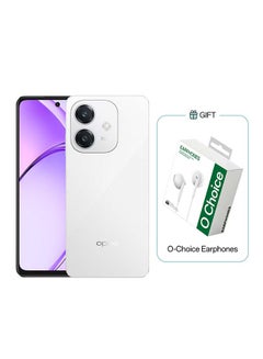 A3 Dual SIM Starlight White 6GB RAM 128GB 4G LTE- Middle East Version With Earphones