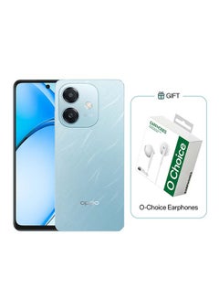 A3X Dual SIM Ocean Blue 4GB RAM 128GB 4G LTE - Middle East Version With Earphones