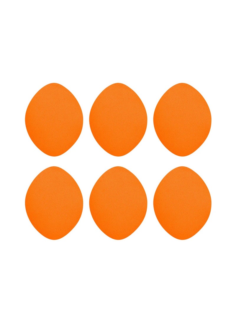 REAL TECHNIQUES Mini Miracle Concealer Puff 6-Pack Orange - Image 3