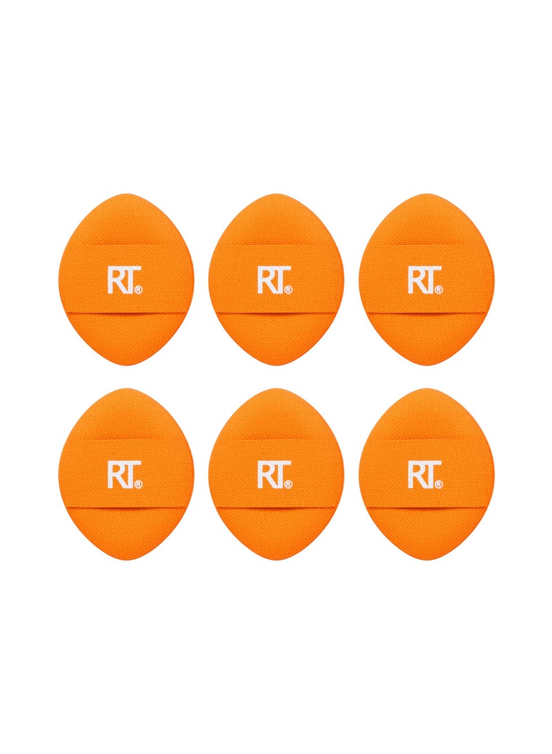 REAL TECHNIQUES Mini Miracle Concealer Puff 6-Pack Orange - Image 2