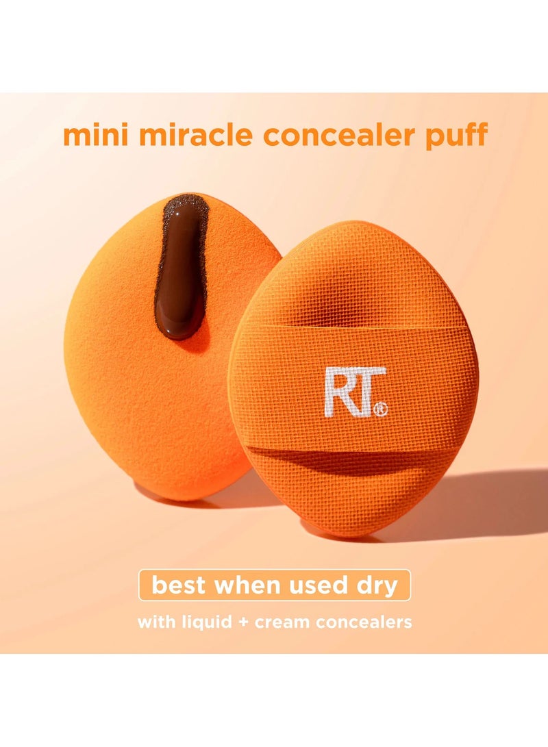 REAL TECHNIQUES - Mini Miracle Concealer Puff 6-Pack Orange - Image 1