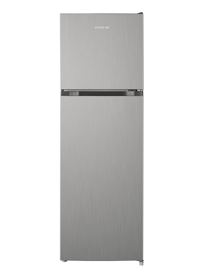 330L Gross,Double Door Top Mounted Refrigerator with Multi Air Flow System,No-Frost Cooling with Electronic Touch Temperature Control,Door Alarm,10 Year Compressor Warranty KR-RFF 330SM Silver - pnsku/N70114641V/45/_/1727343313/10b1d776-dc80-4d2d-8fbb-c410891e5978