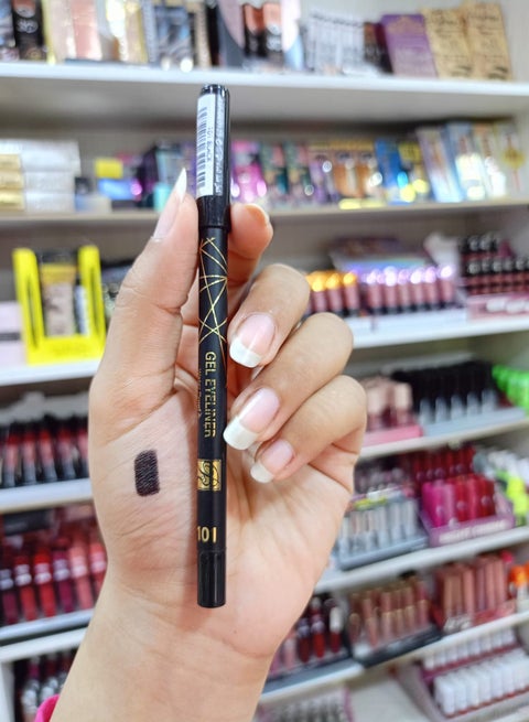 RoseBerry Long Lasting Waterproof Eyeliner Pencil -101 Black Black