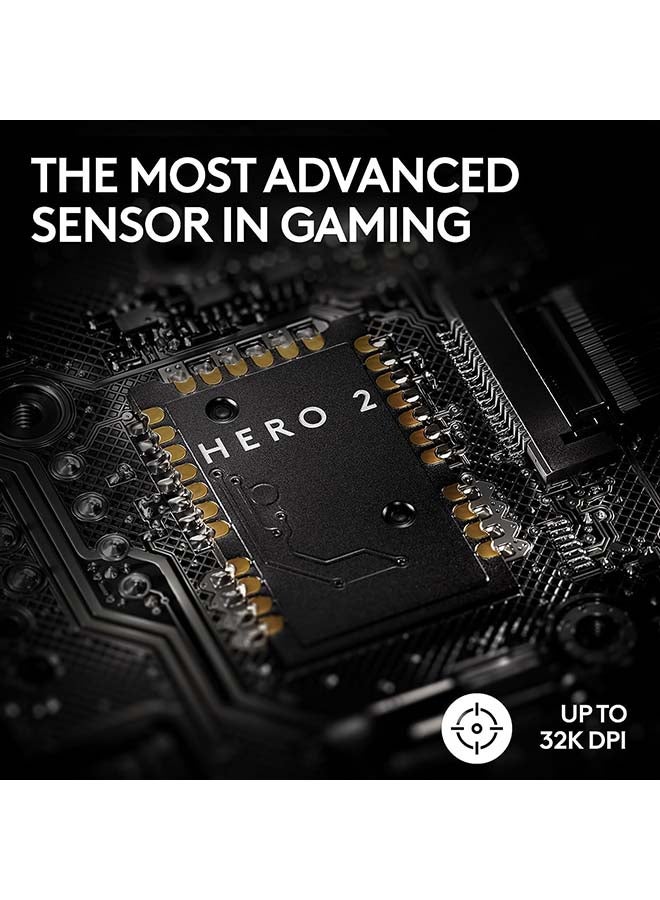 Logitech G Pro X Superlight 2 Lightspeed Gaming Mouse - Black - 2.4Ghz - Image 3