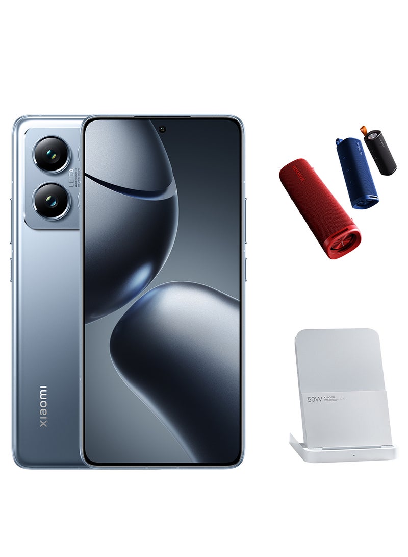 Xiaomi 14T Pro 5G Dual SIM Titan Blue 12GB RAM 512GB | Free 50W Wireless Charger And Speaker+12 Month Extended Warranty - Global Version - Image 1