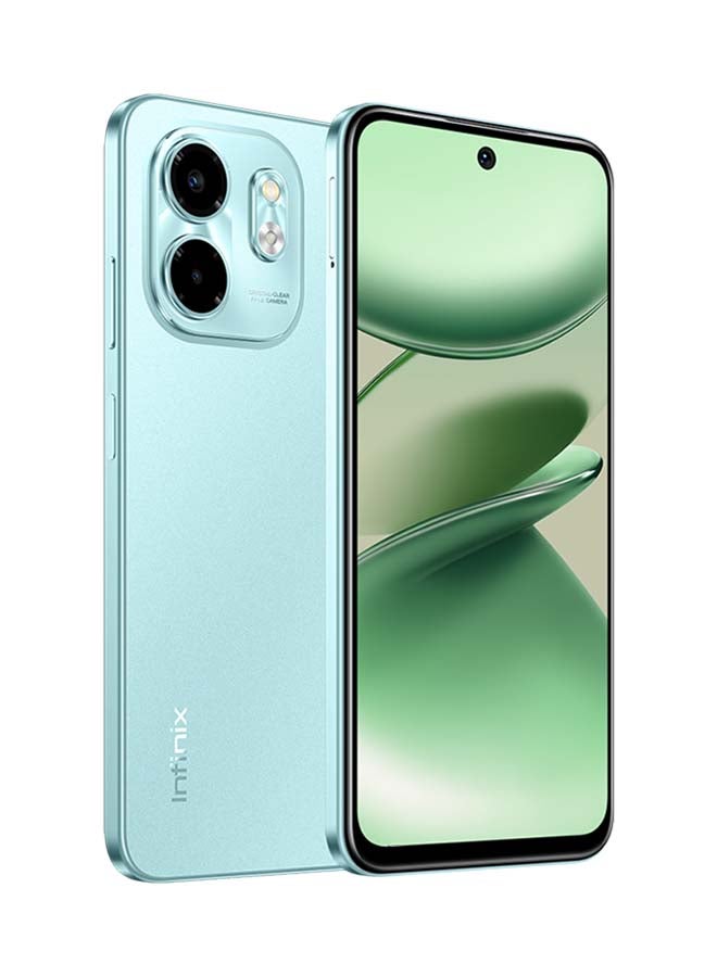 Infinix - Smart 9 Dual SIM Mint Green 4+4GB RAM 128GB 4G - Middle East Version - Image 1