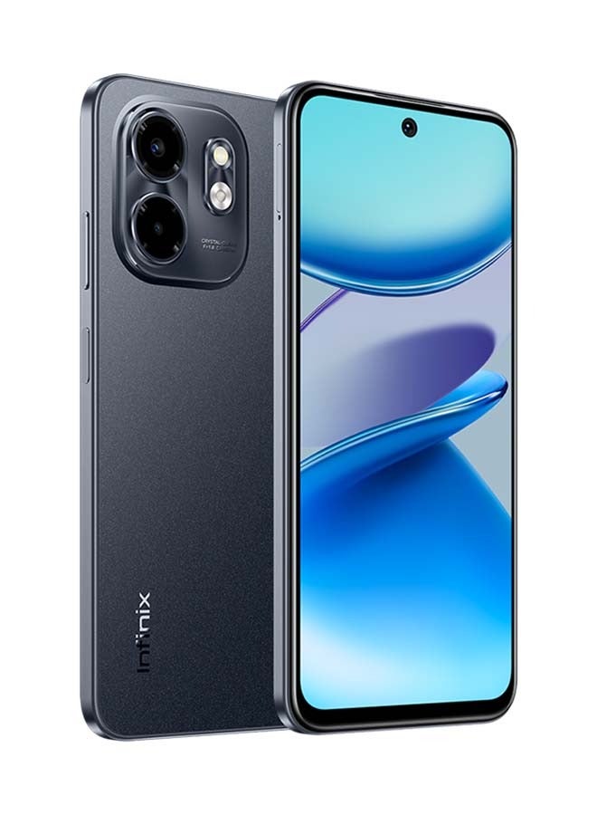 إنفينيكس هاتف Smart 9 ثنائي الشريحة باللون الأسود المعدني 3+3 جيجابايت رام 64 جيجابايت 4G - إصدار الشرق الأوسط - Image 1