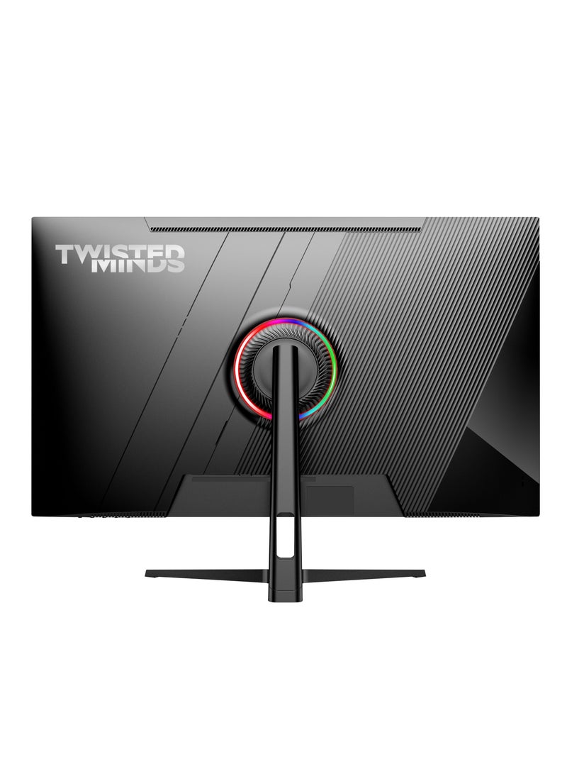 تويستيد مايندز "شاشة الألعاب المسطحة TM32QHD240VA من سلسلة Supreme بحجم 31.5 بوصة دقة 2560 × 1440 بكسل (QHD) لوحة VA بمعدل تحديث 240/280 هرتز زمن استجابة 0.5 مللي ثانية تقنية HDR منفذ HDMI 2.1 مع سماعات مدمجة شاشة قيمنق  "  - Image 2