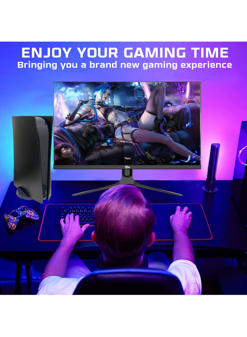 TWISTED MINDS - 27 inch QHD Blaze Series (2560x1440p) IPS 180Hz 0.5ms Gaming Monitor, HDR Black Gaming Monitor, HDMI 2.1, Console Ready, G-sync Compatable, TM27QHD180IPS Black - Image 1