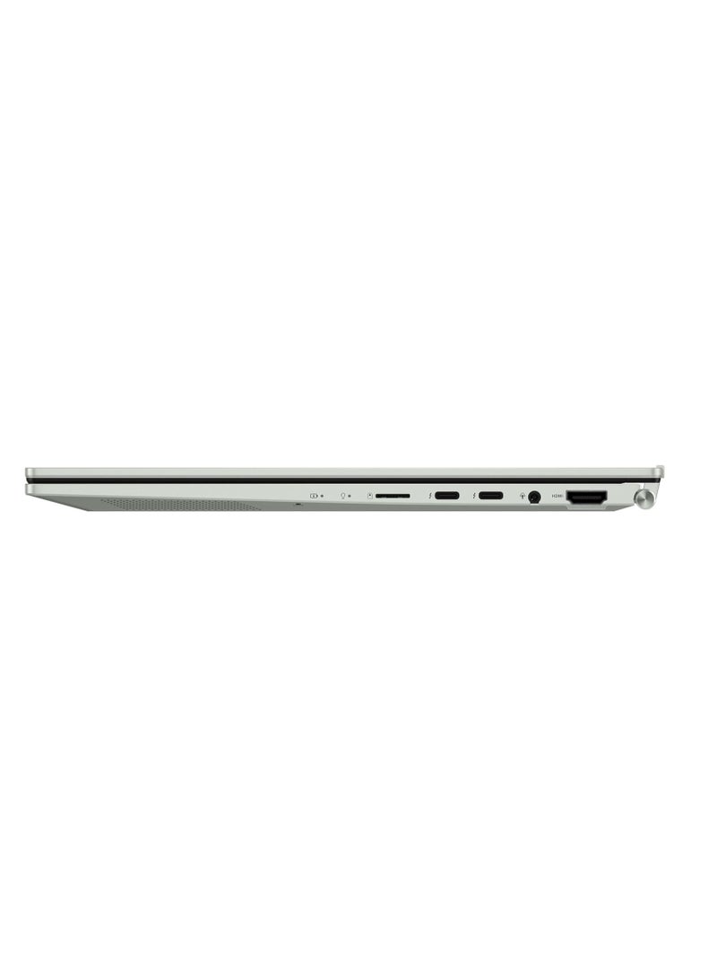 أسوس - Zenbook UX3402VA-IS94T  Intel Core i9-13900HX  16GB DDR5 RAM  1TB SSD  Intel Iris Xe Graphics 14" OLED 2.8K Touchscreen Backlit (US) KB Windows 11 Home  New English Silver - Image 1