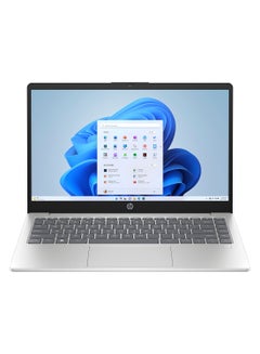 HP 14-ep0029ne  Laptop With 14-Inch Display, Core i5 1235U Processor/8GB RAM/512GB SSD/Windows 11 Home English/Arabic Silver  - Image 1
