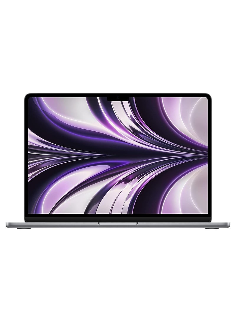 Apple Renewed - MacBook Air MLXW3  (2022) With 13.6-Inch Display,Apple M2 Chip/8-Core CPU And 10-Core GPU/8GB RAM/256GB SSD/MacOS English Space Grey - Image 3
