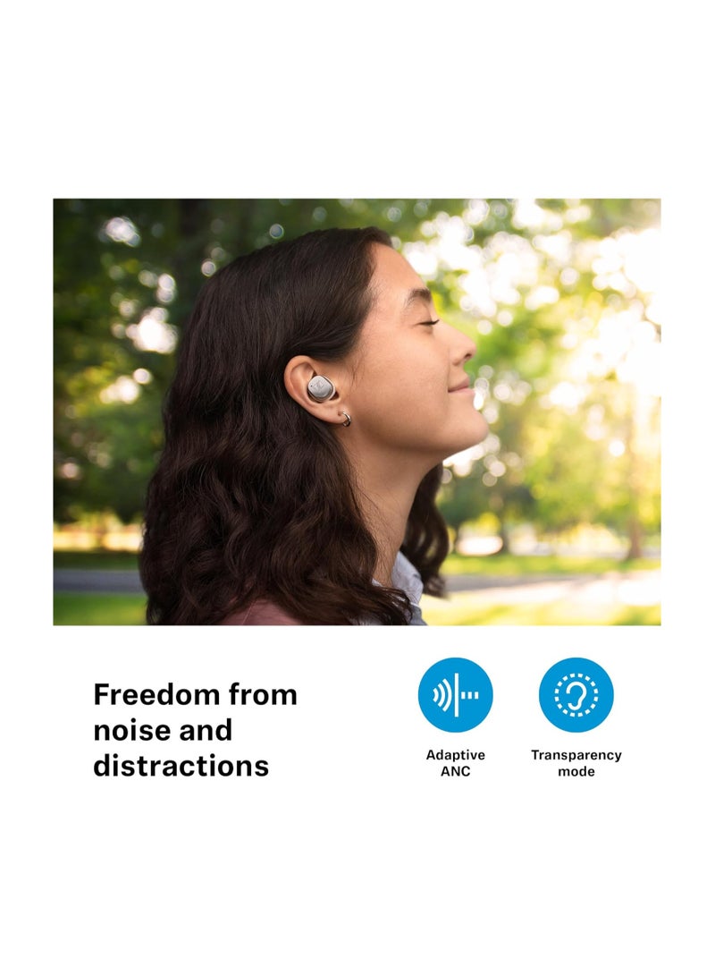 Sennheiser Momentum True Wireless 4 Smart Earbuds Bluetooth 5.4, Crystal Clear Sound, Ergonomic Design, 30 Hours Battery Life, Adaptive ANC Black Graphite  - Image 4