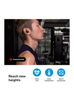 Momentum Sports Earbuds with Fitness Tracking for Heart Rate and Body Temperature - Crystal Clear Sound with Adaptive ANC Function, Secure Fit, 24 Hours Battery Life - Graphite - pnsku/N70114958V/45/_/1727351272/e4c42a42-27c8-498c-b725-a31bbfc484ff