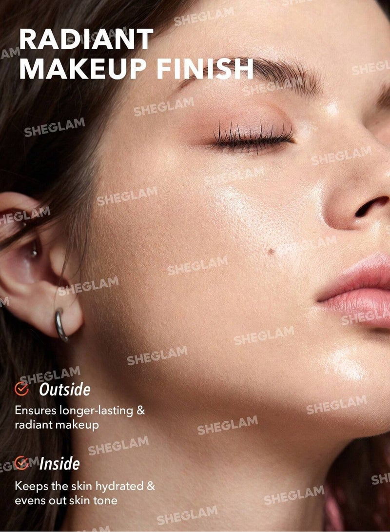 شيجلام Melon Melt Niacinamide Serum Primer Pink  - Image 4