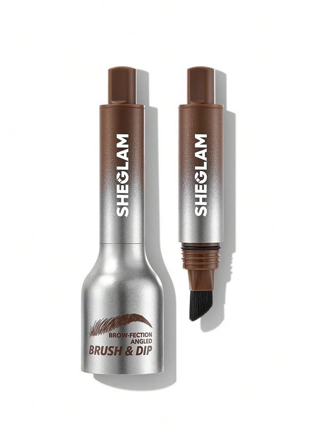 SHEGLAM Brow-Fection Angled Brush & Dip AUBURN 1.2ml AUBURN  - Image 1