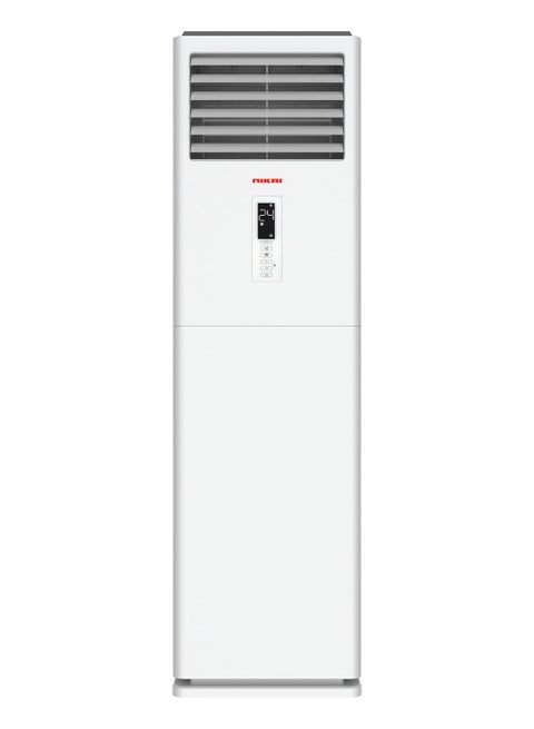 4 Ton Floor Standing AC  -  Rotary Compressor, Heat & Cool, T3 Climate, High Efficiency, R410 Refrigerant Air Conditioner, Best for Masjid, Home Office and Big Hall NFAC48156HCI24 White