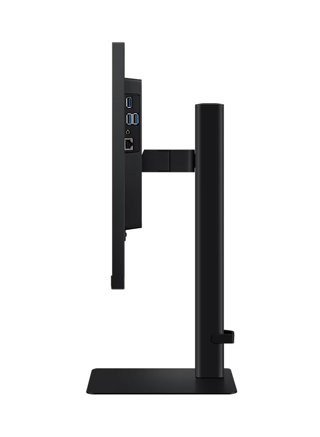 Samsung - 24" ViewFinity S6 S60UD QHD (2,560 x 1,440) Flat Monitor IPS, 32 inch, 100Hz, 5ms, Tiltable, USB-C, LAN, DisplayPort, USB A, USB B Black - Image 1