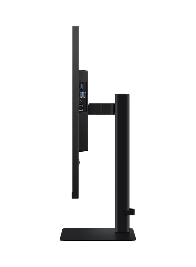 Samsung - 32" ViewFinity S6 S60UD QHD (2,560 x 1,440) Flat Monitor IPS, 100Hz, 5ms, Tiltable, Black , USB-C , LAN , DisplayPort , USB A, USB B Black - Image 1