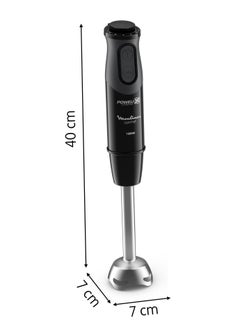 مولينكس Optichef Hand Blender 1000 Watt 15 Functions 500 ML Chopper Whisk DD6552EG Black  - Image 5