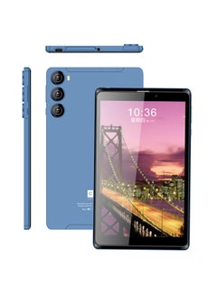 C idea Android 8-Inch Smart Tablet IPS Screen 5G LTE Single SIM WiFi 8GB 256GB Kids Tab Zoom Supported Tablet PC Blue with Pre-installed Tempered Glass  - Image 1