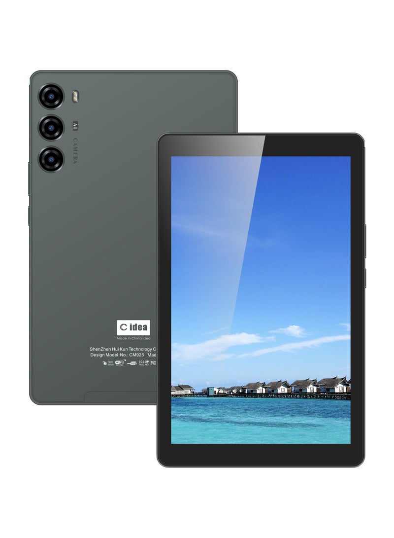 C idea - 9" Smart Tablet PC Android Kids Tab IPS Display Single SIM 5G LTE 8GB RAM 256GB ROM WiFi Zoom and Tiktok Supported with Protective Case (Black) - Image 1