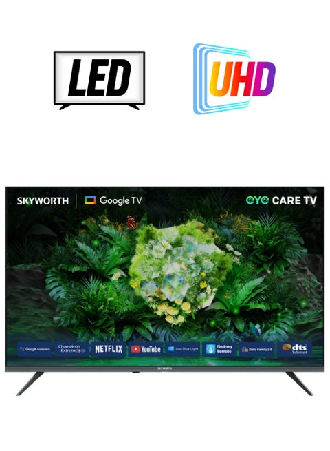 تلفزيون SKYWORTH LED بدقة UHD 4K مقاس 65 بوصة - 65G6500G أسود
