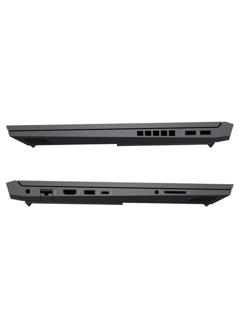 HP Victus 15-fa1043ne Gaming Laptop - 13th Intel i5-13500H 12-Cores, 6GB GDDR6 NVIDIA GeForce RTX 3050 Graphics, 8GB RAM, 512GB SSD, 15.6" FHD (1920x1080) 144 Hz IPS, Backlit Keyboard - Mica Silver English/Arabic ‎Mica Silver - Image 4