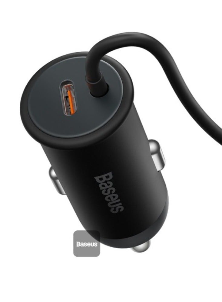 Baseus MagSafe Car Charger 40W Magnetic Wireless ,15W Fast Charging Phone Holder for Car Air Vent With 25W Max USB A Car Charger, Compatible with Apple Magsafe Series iPhone 15/14/13/12 and Official Magsafe Case Black  - Image 3