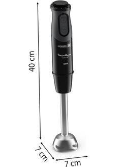 مولينكس Optichef Hand Blender 1000 Watt 15 Functions 500 ML Chopper Whisk DD6552EG Black  - Image 5