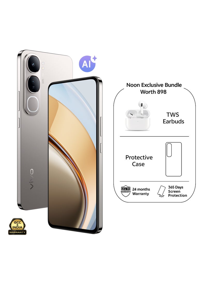 V40 Lite 5G Dual SIM Titanium Silver 12GB RAM 256GB With Exclusive Gifts Foomee TWS Earbud and 24 Months Warranty + 1 Year Screen Replacement - Middle East Version - pnsku/N70115315V/45/_/1728972530/b33b96f3-a1ed-405f-a135-87eb026d4fcb