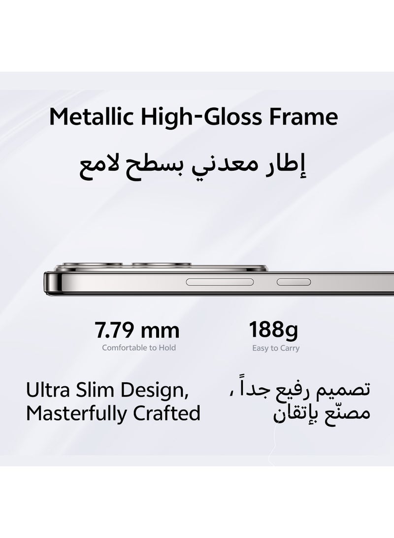 فيفو - هاتف V40 Lite 5G ثنائي الشريحة باللون الأسود الديناميكي وذاكرة وصول عشوائي سعة 12 جيجابايت وذاكرة داخلية سعة 512 جيجابايت - إصدار الشرق الأوسط - Image 1