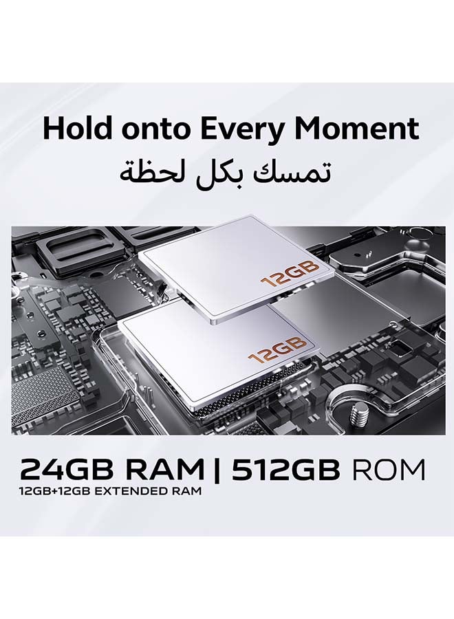 vivo V40 Lite 5G Dual SIM Silver 12GB RAM 512GB  - Middle East Version  - Image 5